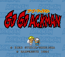 Super Nintendo (SNES) Games > Go Go Ackman :: Emu-Land.net